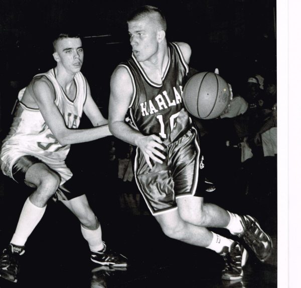 Casey Lester played in three state tournaments with Harlan in the 1990s.
