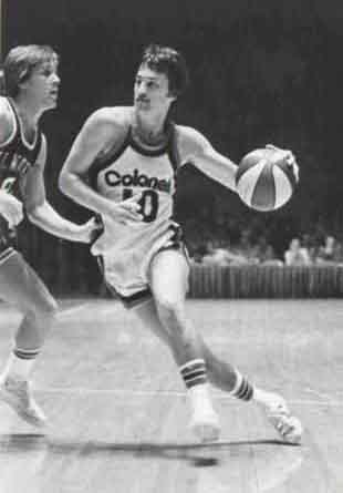 Louier Dampier was a standout for the University of Kentucky before going on to play for the Kentucky Colonels.