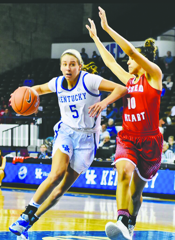 Former Harlan County High School star Blair Green is entering her junior season at the University of Kentucky.