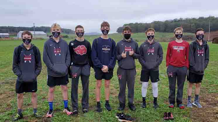 The+Harlan+County+boys+cross+country+team+placed+third+in+the+Region+5+meet+on+Saturday.+Team+members+include%2C+from+left%3A+Caleb+Brock%2C+Cooper+McHargue%2C+Andrew+Yeary%2C+Matt+Yeary%2C+Lucas+Epperson%2C+Austin+Crain+and+Breydy+Daniels.