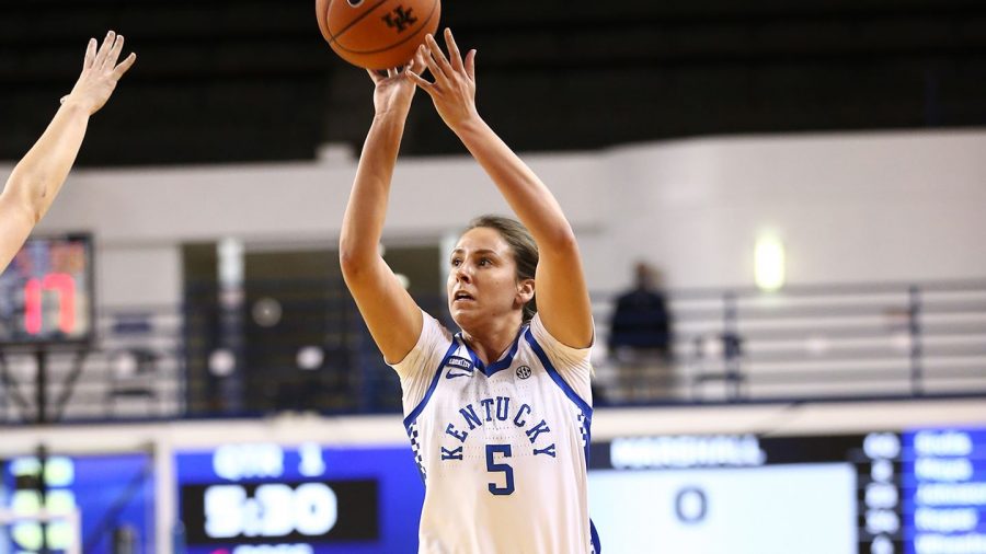 Former Harlan County star Blair Green scored 22 points in Kentuckys win over Vanderbilt.