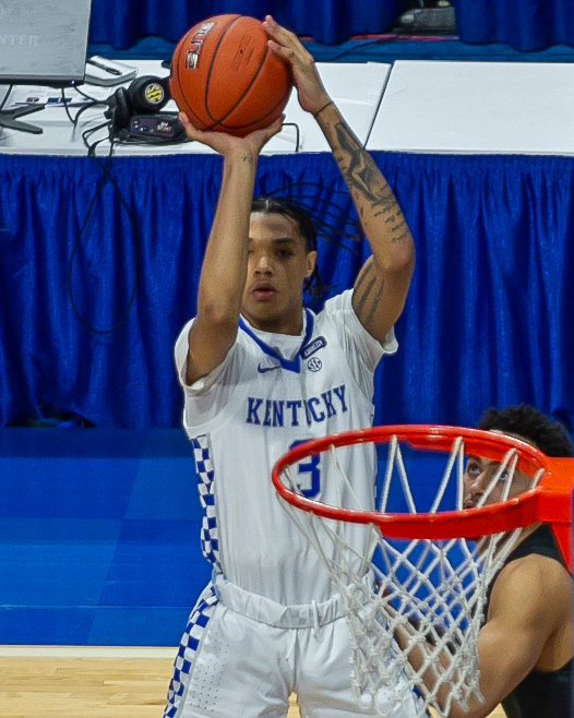 BJ Boston led Kentucky with a game-high 21 points in a win over South Carolina on Saturday at Rupp Arena.
