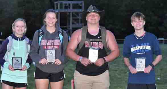 Harlan County High School was represented on the All-Southeastern Kentucky Conference Team by Peyton Lunsford Kassy Owens, Hunter Blevins and Caleb Rigney.