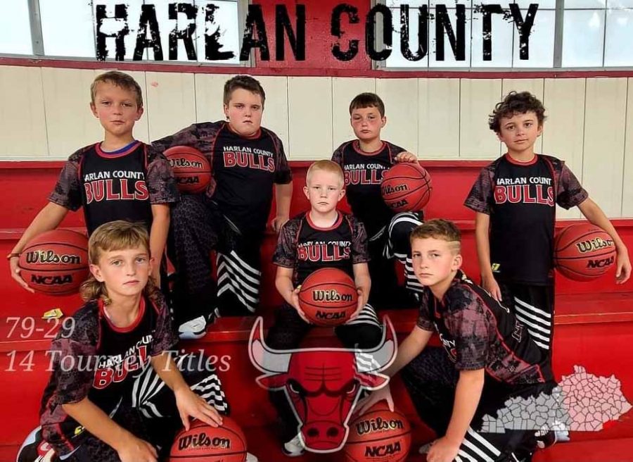 The+Harlan+County+Bulls+will+play+in+the+U.S.+Amateur+National+Championships+%28third-grade+division%29+this+week+in+Knoxville.+Team+members+include%2C+from+left%2C+front+row%3A+Easton+Engle%2C+Blake+Johnson+and+Trey+Creech%3B+back+row%3A+Sam+Carmical%2C+Adrian+Fields%2C+Carson+Sanders+and+Brycen+Saylor%3B+not+pictured%3A+Asher+Ewing+and+Natalie+Creech.