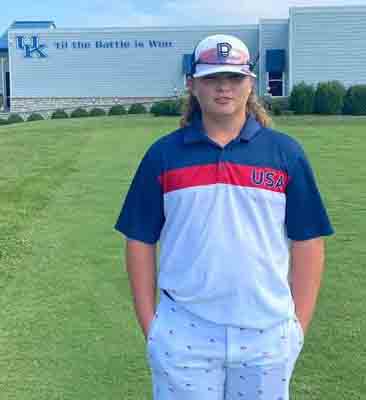Harlan County High School golfer Brayden Casolari, an eighth-grader at Cumberland, won the Kentucky Jr PGA Fall Series Championship for 14-and-under with a two-over par 37, two strokes ahead of second place. The tournament was held on the University of Kentucky course in Lexington. 
