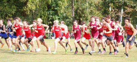 Runners left the starting line on Saturday at the Black Bears Invitational.