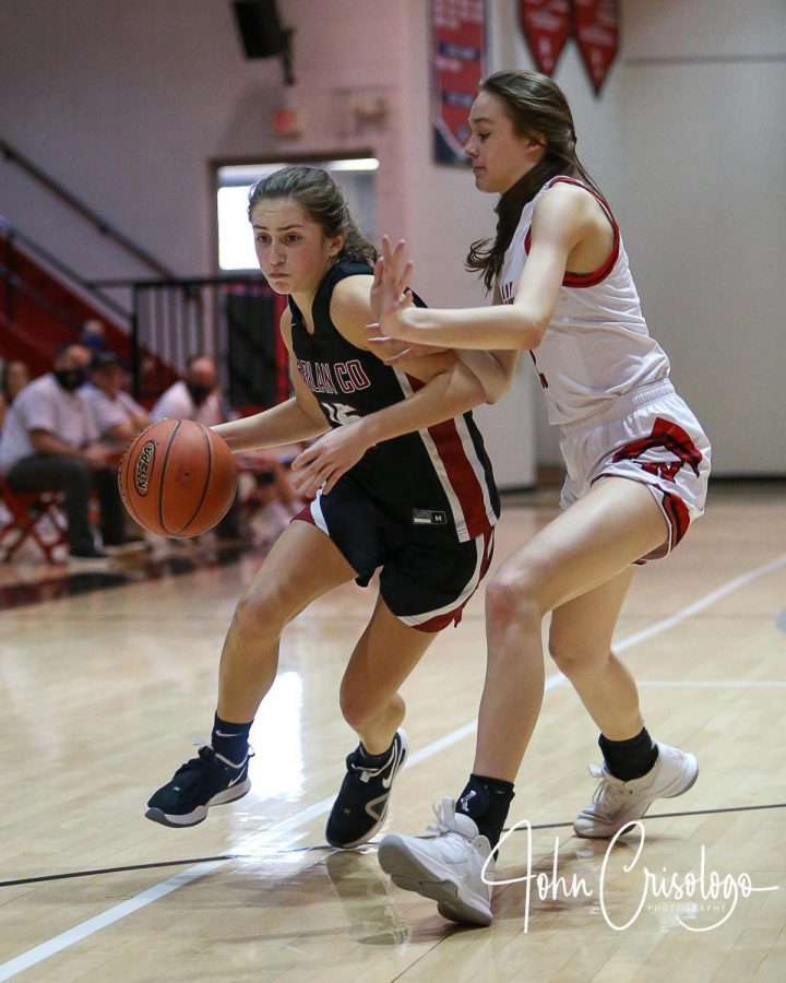 Sophomore point guard Ella Karst led Harlan County last season by averaging 15 points per game.