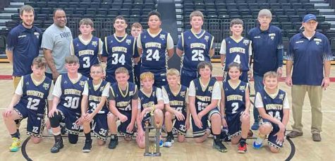 Evarts won three games on Saturday, including a 41-38 victory over Wallins in the finals, to capture the championship of the fifth- and sixth-grade Black Bears Tipoff Tournament at Harlan County High School.