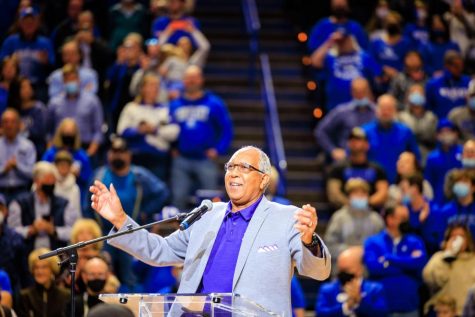 Tubby Smith had a jersey retired in his honor Friday at Rupp Arena.

