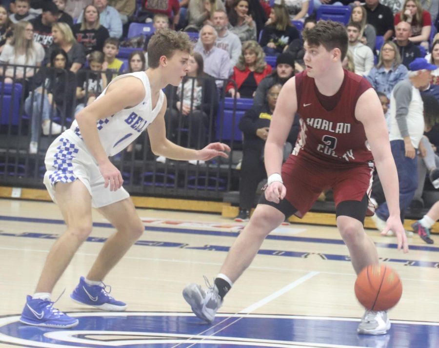 Harlan County guard Trent Noah scored 19 points in the Bears 52nd District Tournament loss to Bell County on Tuesday.