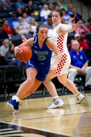 Emily Sizemore is one of four starters returning for North Laurel in the 2022-2023 season. She averaged 14.7 points and 8.5 rebounds per game last season.