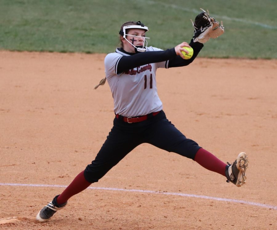 Brittleigh Estep was the winning pitcher Thursday as the Lady Bears defeated Paintsville 8-5 in the Wizard of Ozz Classic at Letcher Central.