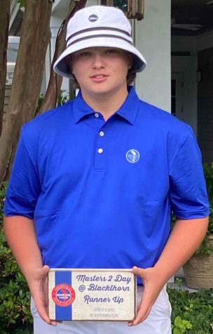 Harlan County High School golfer Brayden Casolari finished second in the SNEDS Tour Masters Series event at the Blackthorn Golf Club in Jonesboro, Tenn. He won a tournament near Kingsport earlier in the month.