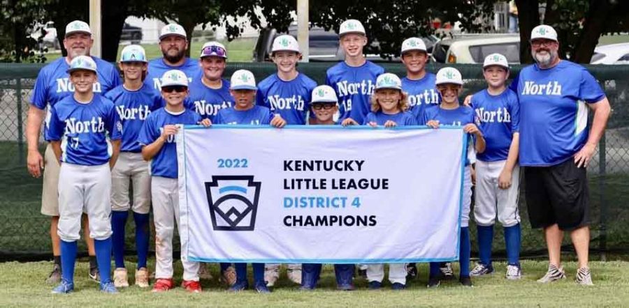 North Laurel captured the District 4 Tournament (ages 11-12) title with a 9-1 victory over Hazard/Perry.