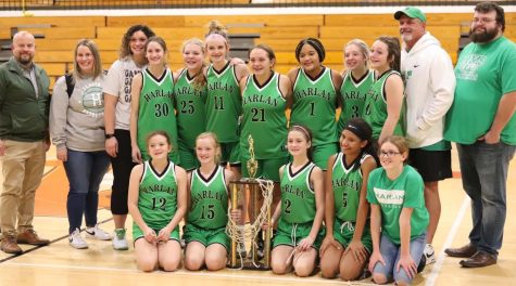 Harlan captured the championship of the 13th Region Middle School Tournament with a 40-34 win over Williamsburg in the finals on Thursday at Williamsburg.