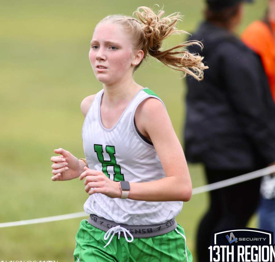 Harlans Mia Pace competed in the Lynn Camp Invitational on Saturday and had the second best finish for the Lady Dragons.