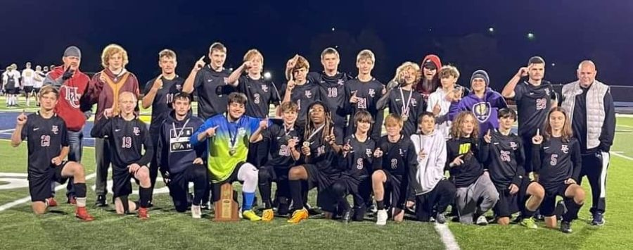 Harlan County won a second straight 50th District soccer title with a 3-1 win Wednesday over Middlesboro at Knox Central High School.