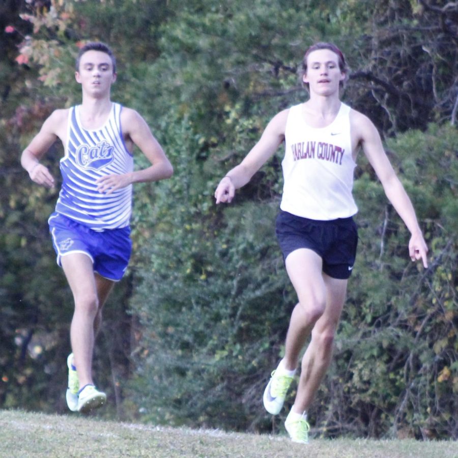 Harlan County senior Andrew Yeary finished second in the Southeastern Kentucky Conference meet earlier this week.