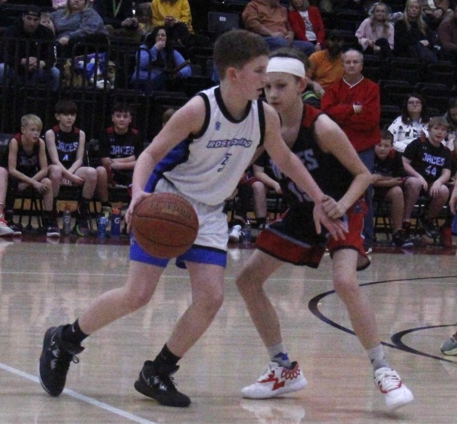 Rosspoint guard Trey Creech scored 17 points on Thursday in the fifth- and sixth-grade county tournament finals to lead the Wildcats to a 49-30 win.