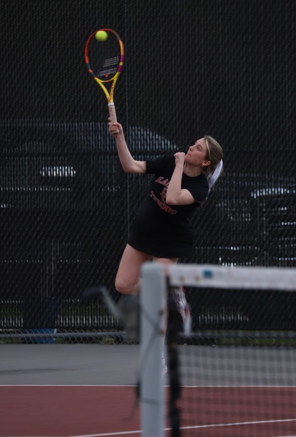 Harlan Countys Abigail Gaw was a 7-5 winner Thursday in her match against South Laurel.