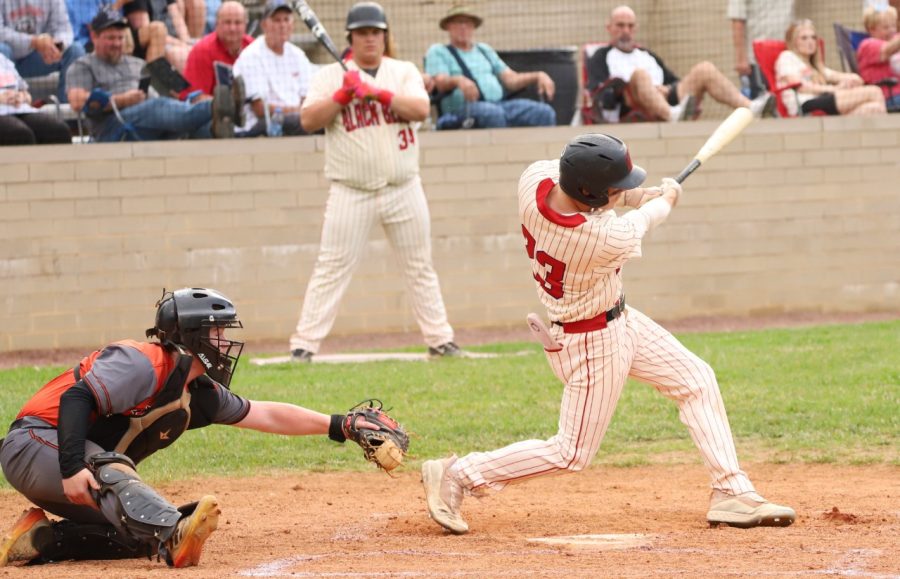 Harlan Countys Jonah Swanner connected on a two-run homer in the first inning Thursday in the Bears 6-3 win over visiting WIlliamsburg.