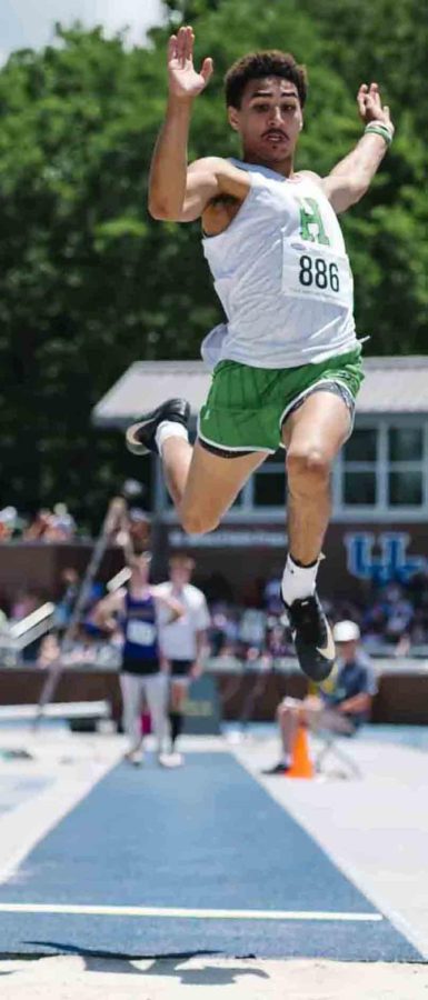 Kaleb McLendon placed sixth in the long jump and 19th in the triple jump at the Class A state meet in Lexington.