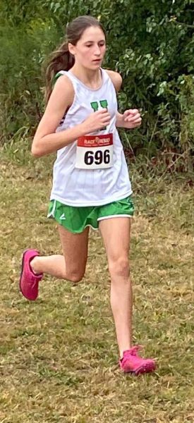 Harper Carmical led Harlan in a race Saturday at Berea, finishing 10th overall.