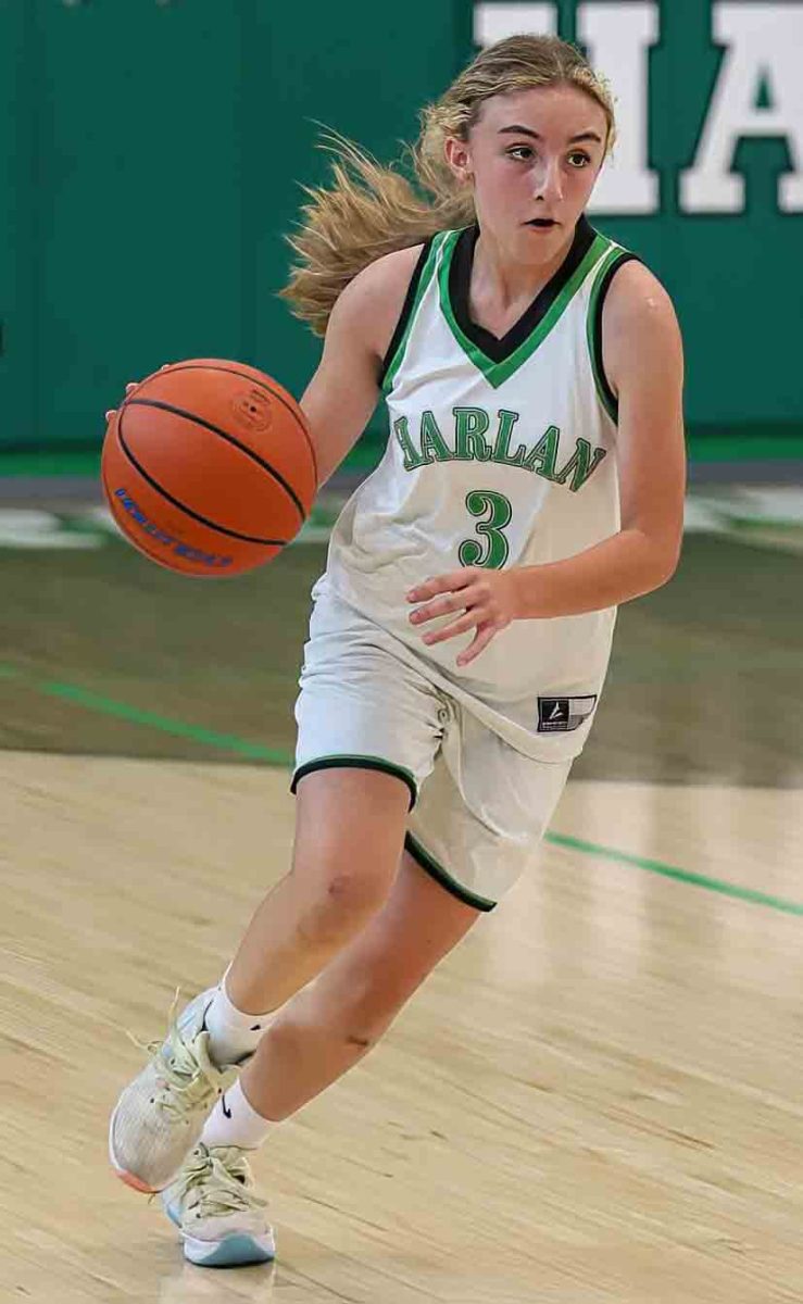 Adelynn Burgan scored 14 points to lead Harlan in a win over Pineville in the 13th Region All A Tournament. The Lady Dragons season ended with a loss to Barbourville in the tourney semifinals.