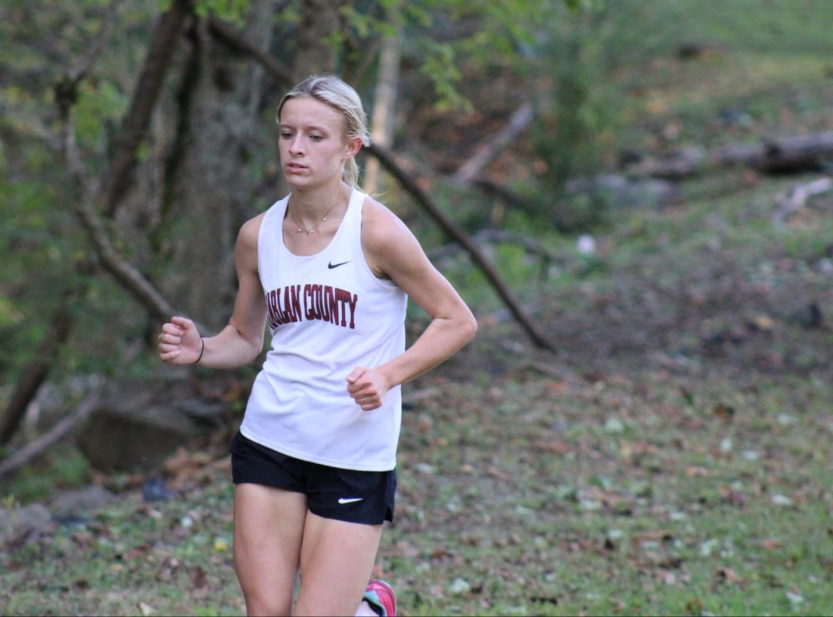 Harlan County junior Peyton Lunsford won the SEKC title and was named SEKC runner of the year on Tuesday at the HCHS course. Lunsford set a course record with a time of 20:13.66.