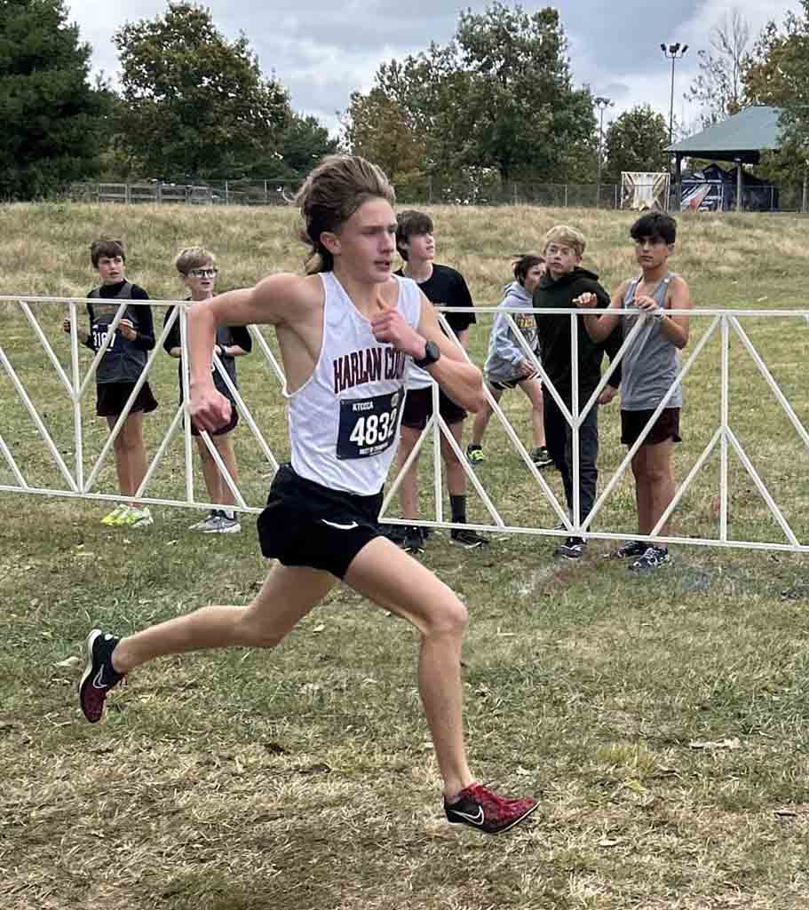 Wallins eighth grader Tanner Daniels won the middle school state meet on Saturday in Lexington.