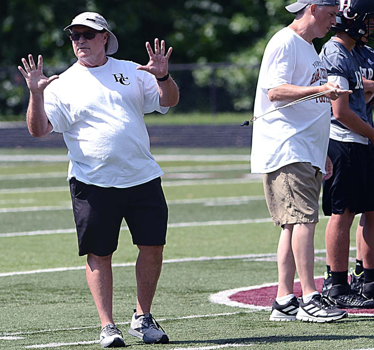 Amos McCreary confirmed Wednesday that he has stepped down as football coach at Harlan County High School after three years.