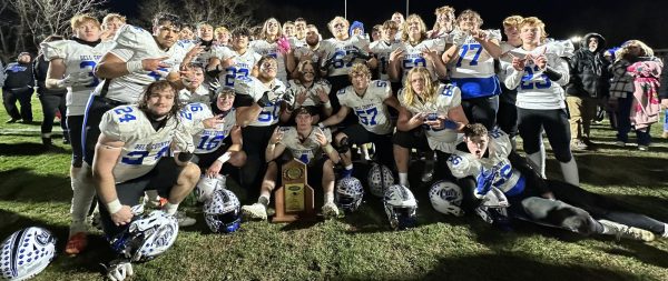 The Bell County Bobcats celebrated Friday after a 30-28 win over Hart County in the 3A state semifinals. Bell will play Christian Academy-Louisville on Saturday at noon for the 3A state championship.