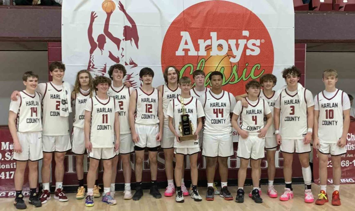 Harlan County placed fifth in the Arby's Classic this weekend in Bristol. The Bears won three of four games in the tournament, concluding with a 73-65 victory over South Shore, N.Y., on Saturday.