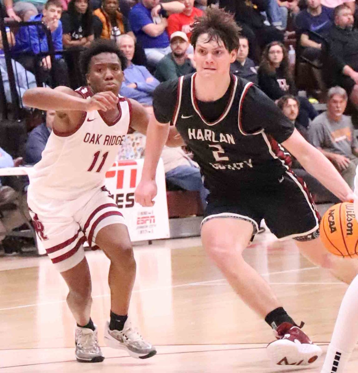 Harlan County guard Trent Noah scored 37 points and pulled down 10 rebounds in the Bears 67-57 win over Oak Ridge, Tenn., on Tuesday in the Arbys Classic.