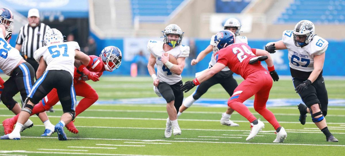 Bell County running back Daniel Thomas ran for 133 yards in the Bobcats' 41-16 loss to Christian Academy-Louisville in the 3A state finals on Saturday in Lexington.