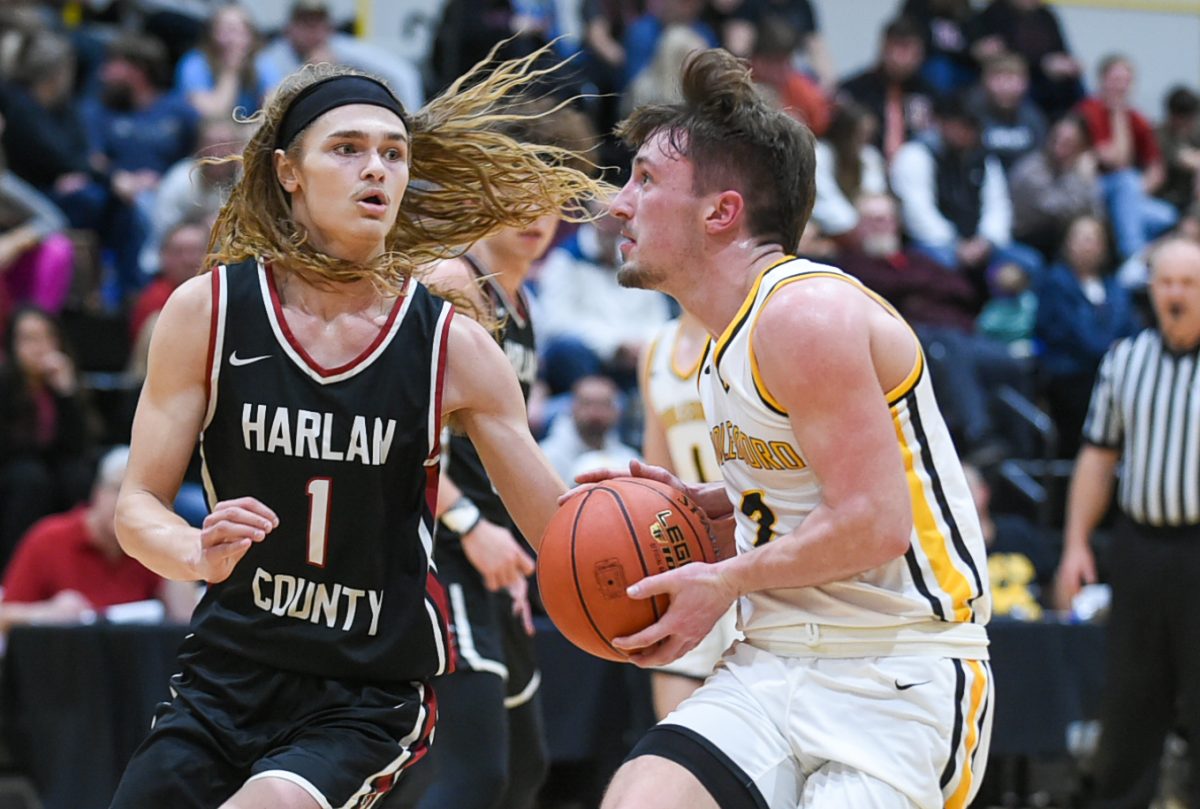 Reggie Cottrell and the Harlan County Black Bears suffered their first loss since December in falling 62-60 on Tuesday in Pikeville. Cottrell had seven rebounds in the fourth quarter to lead a late comeback that fell short on a last-second tip in by PIkevilles Charlie Fitzer.