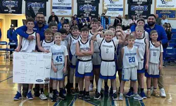 Rosspoint defeated South Laurel, Bell County and North Laurel over the weekend in London to capture the sixth-grade division title in the 13th Region Tournament.
