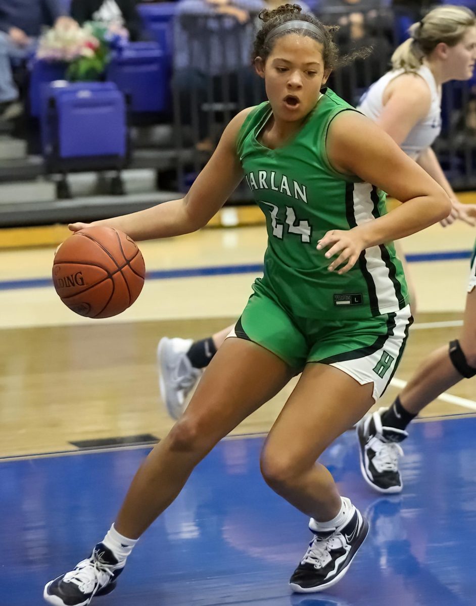 Harlan junior wing Aymanni Wynn scored 23 points on Saturday in the Lady Dragons win over visiting McCreary Central.