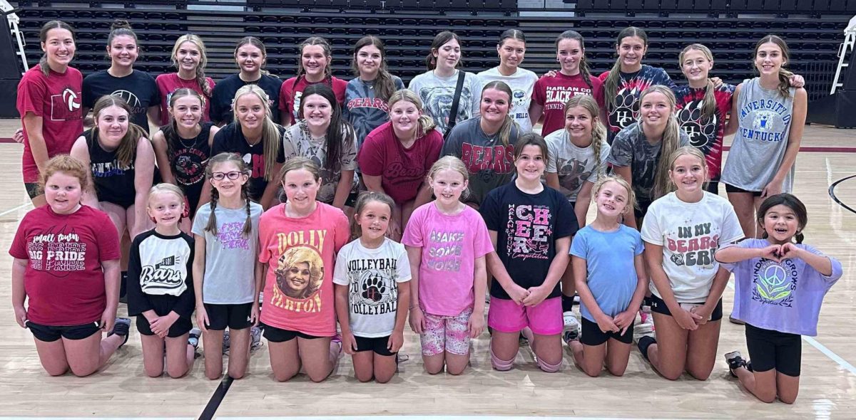 The Harlan County High School Youth Volleyball Camp was held on Thursday and Friday at HCHS with players and coaches serving as instructors.