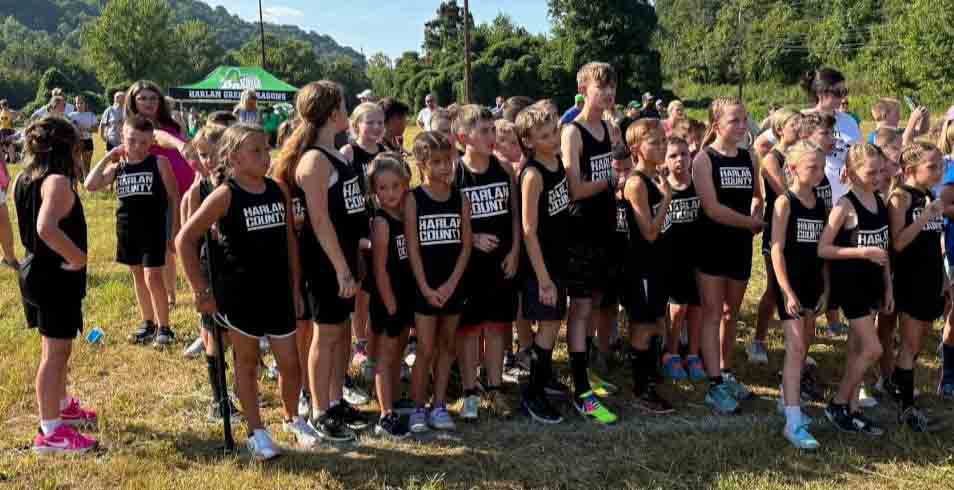 The Harlan County teams won the elementary school races on Tuesday at Pineville.