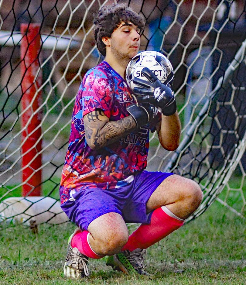 Harlan County senior Travis Burkhart is ranked among the state's top goalkeepers and hopes to end his career with a fourth straight district championship.