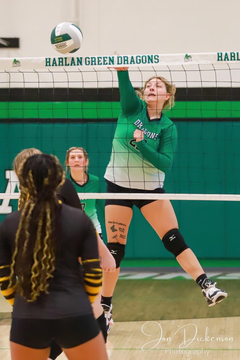 Annie Hoskins and the Harlan Lady Dragons won two matches in the 13th Region All "A" Classic before falling to Barbourville in the semifinals.