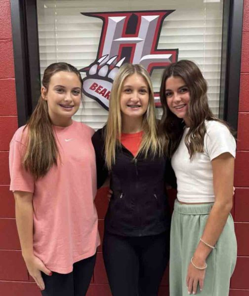 Harlan County High School basketball players Kylee Runions, Whitney Noe and Jaylee Cochran competed in the College Basketball Prospect ID Showcase on Sunday in Louisville. Several colleges had coaches at the camp.