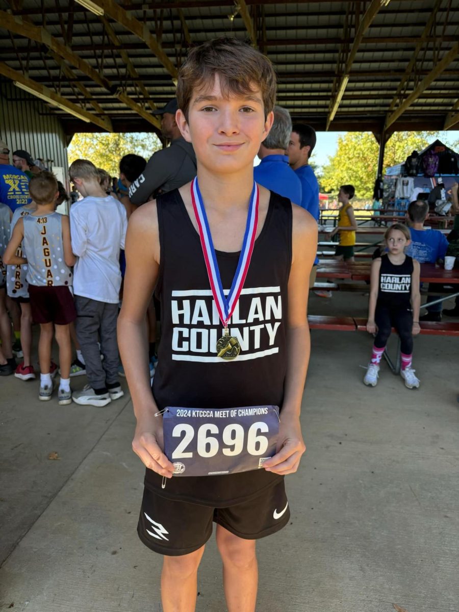 Brantley Burkhart placed 29th in his division at the state middle race Saturday.