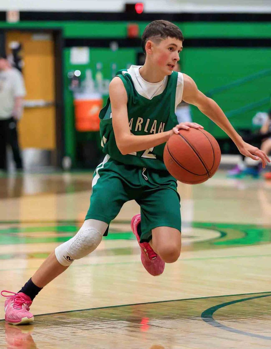 Harlan's Cooper Thomas scored 29 points in the Green Dragons' win Tuesday over Lynn Camp.