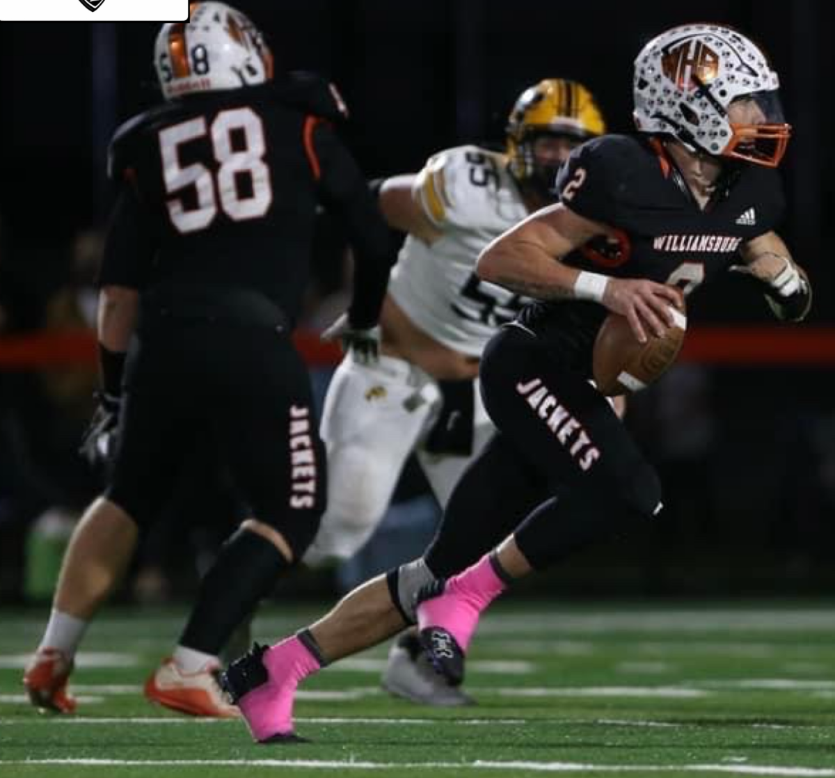 Senior quarterback Nate Goodin led Williamsburg to a 36-6 win Friday over Middlesboro.