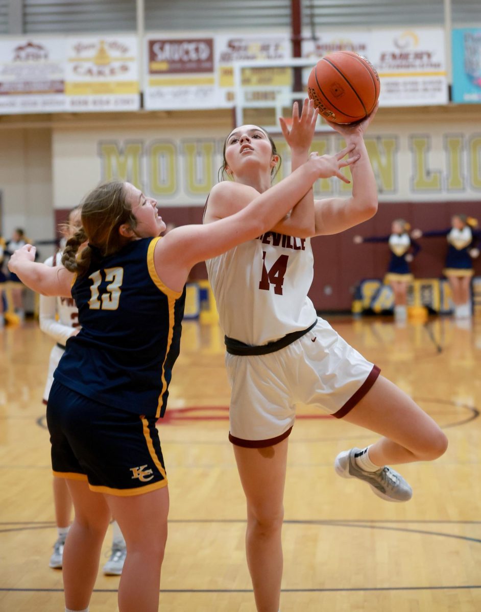 Pineville's Ava Arnett scored 29 points in the Lady Lions' 50-27 win Friday over Harlan County.