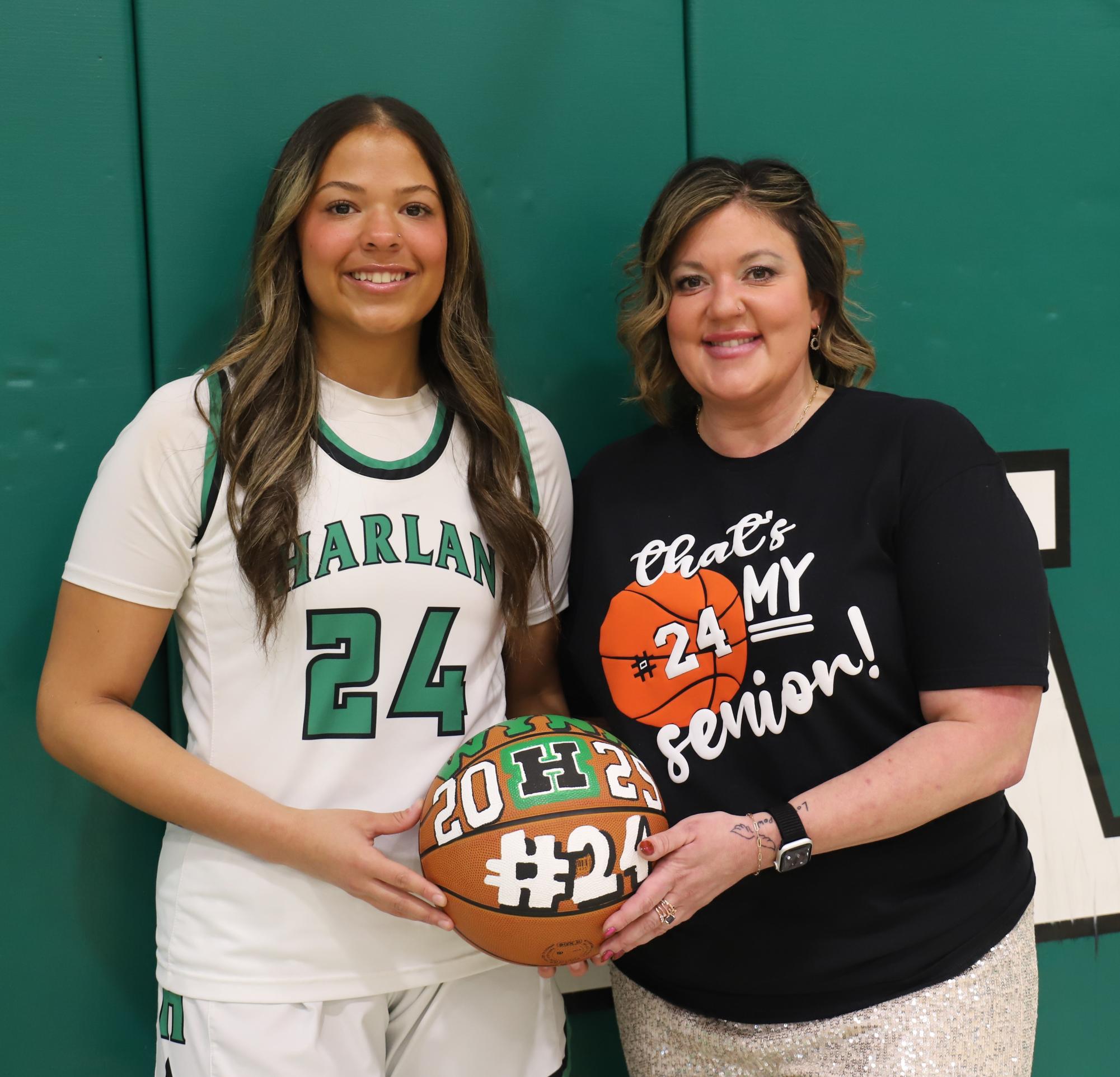 Harlan senior Aymanni Wynn carried on a family basketball tradition as a five-year starter for the Harlan Lady Dragons. Wynn's mother, Savanna, was an all-state forward at Cawood High School in the early 2000s.