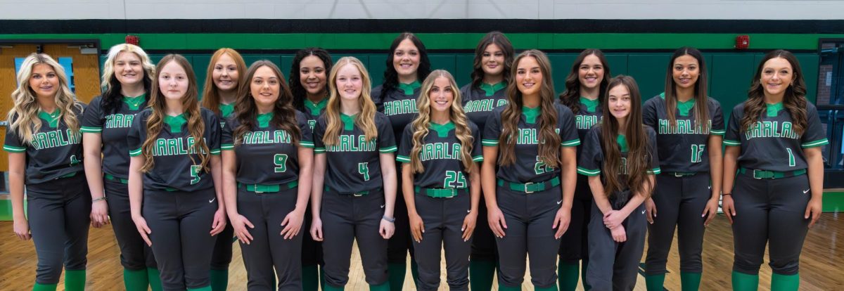 Team members include, from left, front row: Peyton Wynn, Gracie Hensley, Jordyn Smith, Ella Farley, Ella Lisenbee and Autumn Madewell; back row: Lacey Lemarr, Addison Jackson, Jaylyn Wynn, Sariah Pace, Abbi Fields, Ally Kirby, Ava Nunez, Raegan Goodman and Addison Campbell.