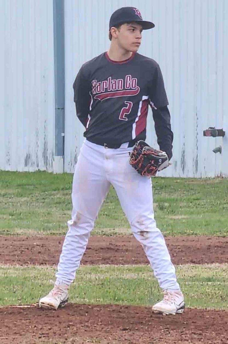 Jackson Mackowiak struck out seven in three innings as Harlan County defeated Bell County 12-7 in middle school baseball action Monday.